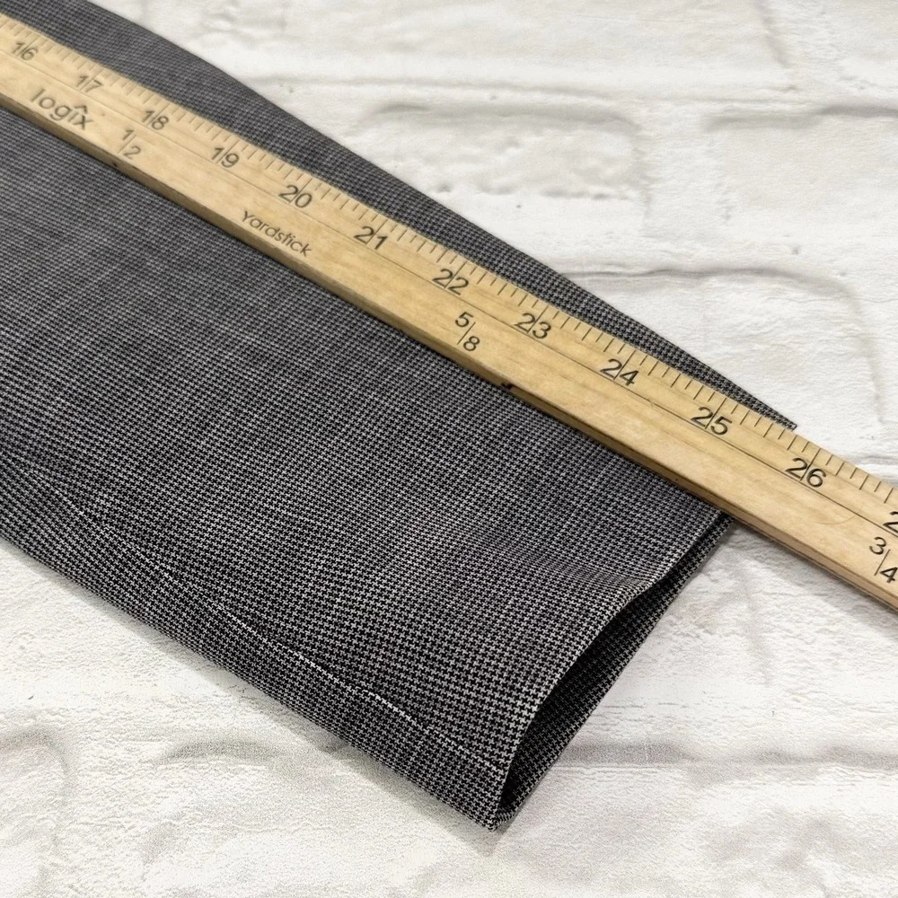 Vtg Banana Republic Heritage 100% Wool Sport Coat Blazer Textured Gray 40L Retro